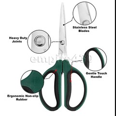 60mm Plant Trimmer Garden Pruning Scissors Stainless Steel Bonsai Shears