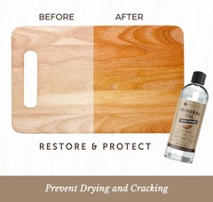 Mineral Oil for Wood Cutting Board, Butcher Block, and Knife. Food Grade Mineral