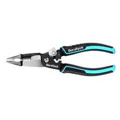 DURATECH 5-in-1 8-in Wire Stripper Tool Wire Cutter Stripping Needle Nose Pliers