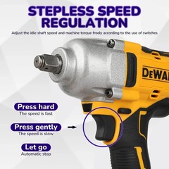 For DeWALT DCF900 20V Brushless Impact Wrench 1/2″ 1898Nm High Torque Cordless
