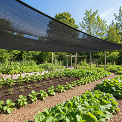 80% UV Sunblock Shade Cloth for Plant Cover Greenhouse Barn MANY SIZES