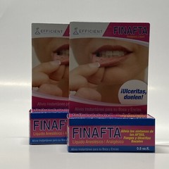 Finafta EFFICIENT234336 0.5 Oz.Oral Analgesic Liquid (2 Pack)