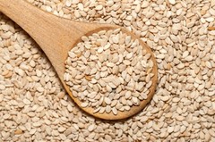 Sesame Seeds Natural Unhulled Whole Raw 100% Pure Non-GMO, Kosher, Vegan Bulk