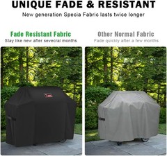 Grill Cover 7130 Premium Outdoor Cover for Weber Genesis II 3 Burner & Genesis 3