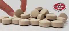 6 days Emergency Food tablet none-GMO gluten-free 25 years shelf life