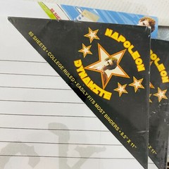 Napoleon Dynamite School Supplies Lot Folders Loose Leaf Paper Heck Yes! Liger