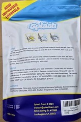 Splash Foam Toilet Cleaner Self Activating Cleaning Powder Exp Feb 2027 New!