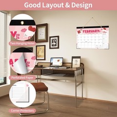 Desk Calendar 2026, 21 Months Runs from January 2026 to September 2027 Large …