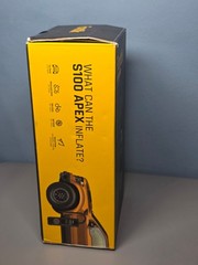 Fanttik S100 APEX Tire Inflator Portable Air Compressor 150 PSI Max For Car,Bike