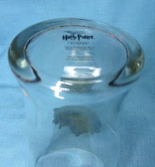 Harry Potter Slytherin Pewter Crest Pint Glass 16 oz Drinking Hand Wash Only