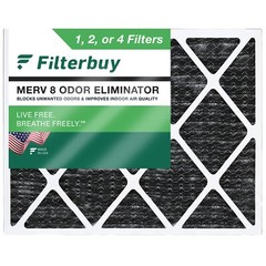 Filterbuy 20x20x5 Air Filters, Odor Eliminator AC Furnace for Trion Air Bear