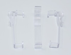 3 Inch Valance Clips For Horizontal Faux wood & Wood Blinds Parts – Pick a Pack