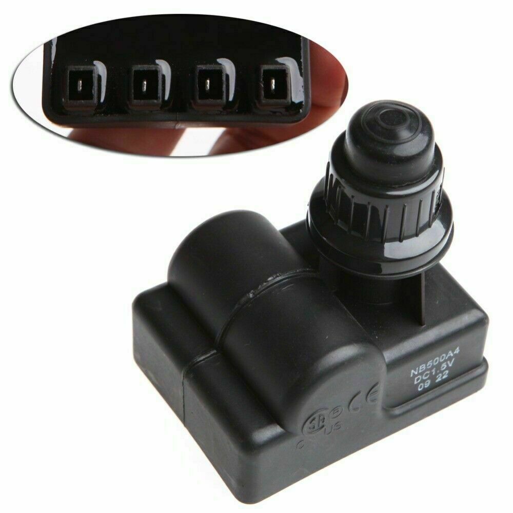 BBQ Gas Grill 4 Outlet Electric Spark Push Button Pulse Igniter Replacement