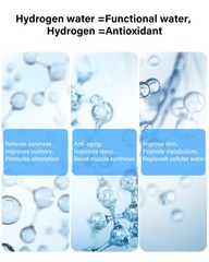 2026 Upgraded Hydrogen Water Bottle, 2400 Hydrogen Water Bottle Generator, Hy…