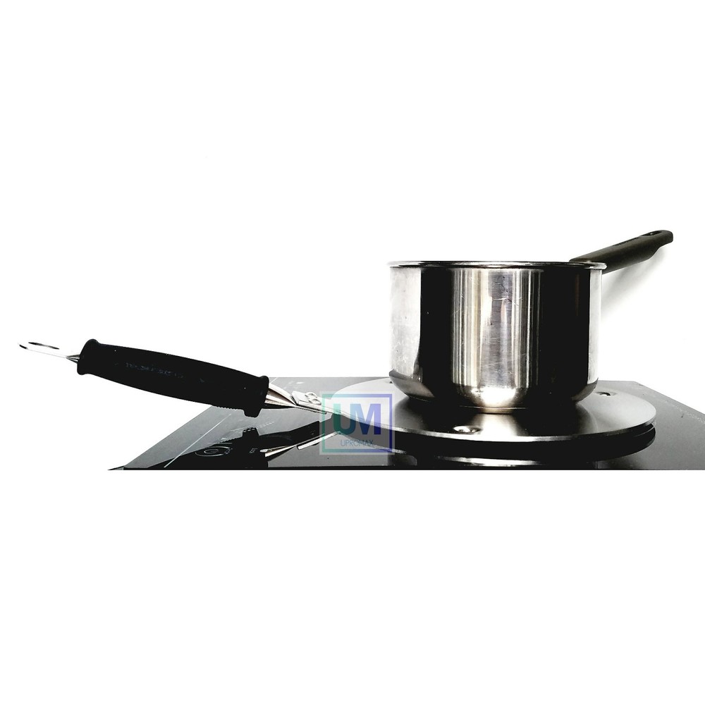 Induction Embossed 8″ Cooktop Converter Disk Stainless Steel Plate Cookware