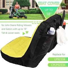 Large Seat Cover for John Deere Seats with 18in Back Rest Lawn Tractors LP92334