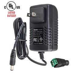 Kastar UL Listed 12V 3A 36W DC Power Supply Adapter Transformer LED Strip Camera