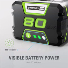 80V Lithium Ion 5.0Ah FOR Greenworks Rechargeable Li-ion Battery BAB727 GBA80200