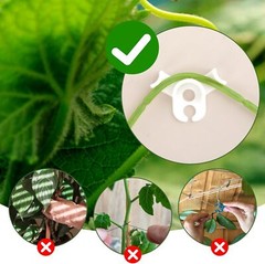 40Pcs Low-Pressure Plant Training Clip, Lst Clips for Training Plant Stem Suppor