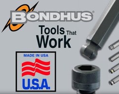 Bondhus Stubby Hex L Wrench Set Metric SAE Standard Inch MADE IN USA 20599
