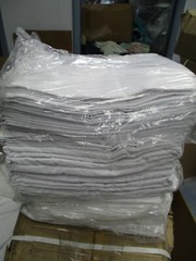 FULL SIZE 54 X 80 X15 XL FULL FITTED SHEET 350 CT 100% ORGANIC COTTON PURE WHITE