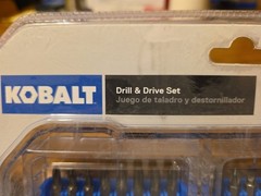 Kobalt 106-Piece Professional Set Drill & Drive Bit Set, Brand New Sealed