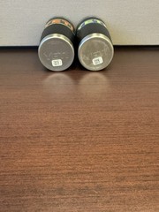 YETI Lot of 2 Black 20 Oz Ramblers, both with MagSlider Lids
