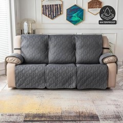 Waterproof Couch Cover for Reclining Couch 3 Seat Recliner Sofa Covers