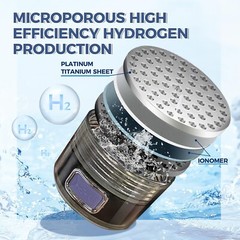 Hydrogen Water Bottle,50OZ/1.5L Large Capacity Portable Hydrogen Water Bottle