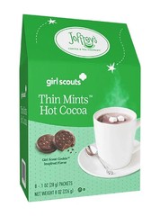 Joffrey’s Girl Scouts (Cookies) THIN MINTS Hot Cocoa Mix 8-Packets *BB 10/2027*