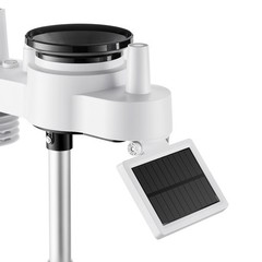 Uimoso 7-in-1 Wi-Fi Weather Station with 7.5-Inch VA Display and Wireless Sensor