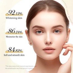 15pcs SADOER 24K Gold Vitamin C Hyaluronic Acid Facial Masks for Face Moisturizi
