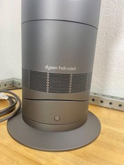 Dyson AM09 Hot+Cool Fan Heater – Black/Iron + Remote