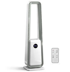 Bladeless Tower Fan with Remote Control Quiet Cooling Fan for Home Office