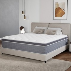 12 Inch Queen Size Mattress In a Box Gel Memory Foam Pocket Spring Medium Firm