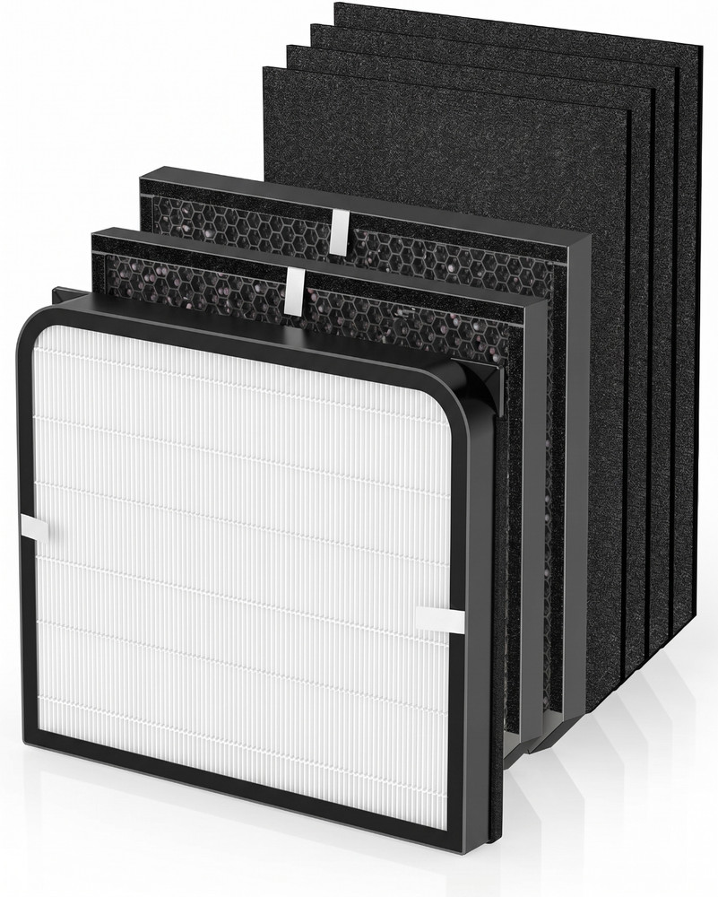 Air Filter Set for Air Doctor 3500 3000 3500i 1 HEPA + 2 Carbon + 4 Pre-Filters