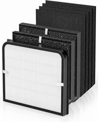 Air Filter Set for Air Doctor 3500 3000 3500i 1 HEPA + 2 Carbon + 4 Pre-Filters
