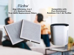 2-Pack High-Efficiency H13 Air Filters for Pure Enrichment PureZone Air Purifier