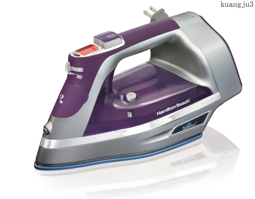 Hamilton Beach Durathon Digital Retractable Cord Iron, Silver, Model 19902F