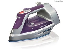 Hamilton Beach Durathon Digital Retractable Cord Iron, Silver, Model 19902F