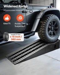 Car Ramps, 2 PCS 13000 lbs GVW Capacity, 6.3 in Lift Height, Portable High Profi