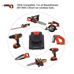 2 Pack 3.8AH 20V MAX For Black & Decker 20Volt Lithium Battery LBXR20 LB2X4020