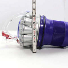 Dyson UP13 UP20 UP30 DC65 DC66 CYCLONE w/ HANDLE for Canister 966479-05 Silver