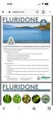 Alligare Fluridone 1/2 Gal (41.7% Active Ingredient) Generic To Sonar Herbicide