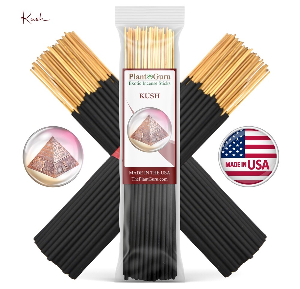KUSH Incense Sticks 7″ Bulk Pack Wholesale Hand Dipped Lot