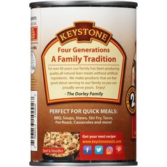 Keystone All Natural Beef, 14.5 oz Can Free & Fast Shipping