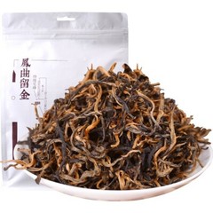 2024 Premium Black Tea FengHetang Dian Hong Maofeng Yunnan Dianhong Tea 500g