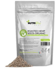 2X 3LB (6 LB 96oz) 100% PURE ROASTED HEMP SEEDS GLUTEN-FREE ORGANIC GROWN