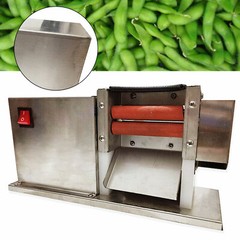 50RPM 110V Commercial Electric Bean Sheller Machine Pea Peeling Removing Machine