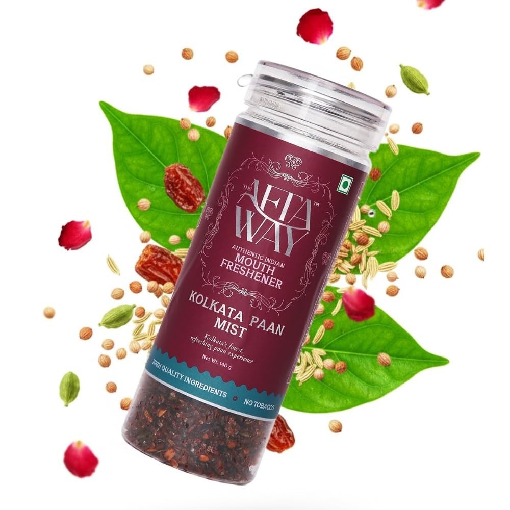 Kolkata Paan Mist Meetha Paan Flavour Mouth Freshener No Tobacco After-Meal Refr